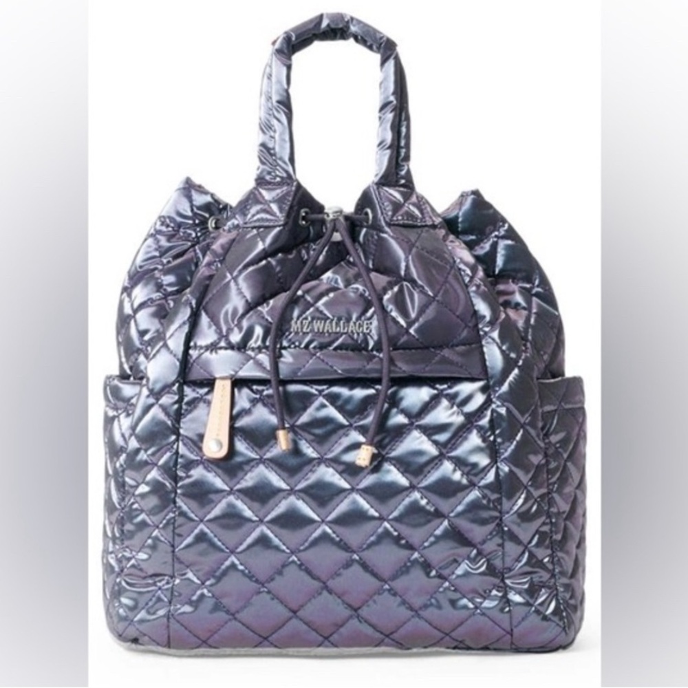MZ Wallace Metro Convertible Backpack Gemstone Iridescent